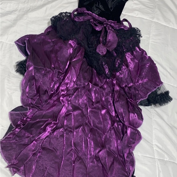 Girls Halloween witch costume set - Picture 3 of 5